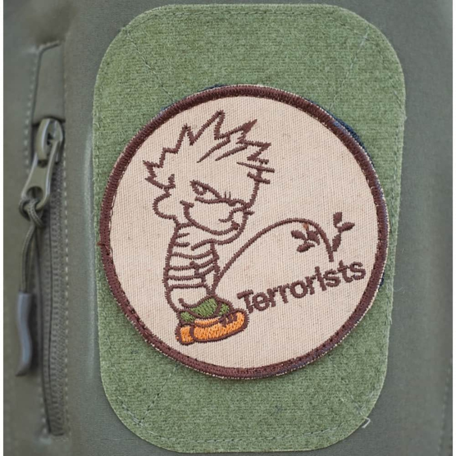 Нашивка на липучке Terrorists 3