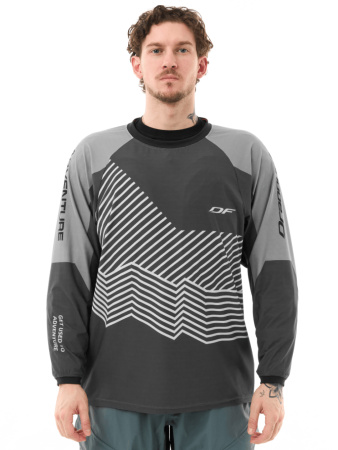 Джерси Dragonfly QUAD DIRT Man Grey 