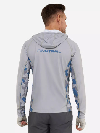 Лонгслив Finntrail Wave Big Fish 6609 Grey