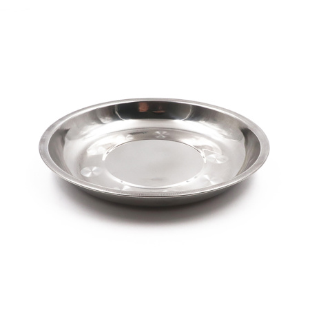 Тарелка Следопыт нержавеющая d - 17 см.