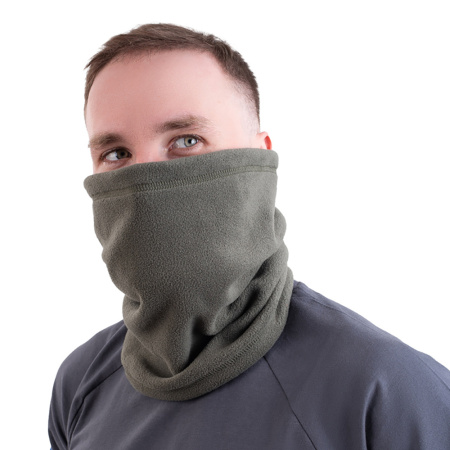 Баф с утяжкой флис олива