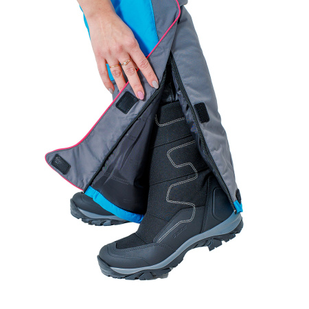 Костюм Huntsman Siberia Lady breathable до -35°С серый/голубой женский