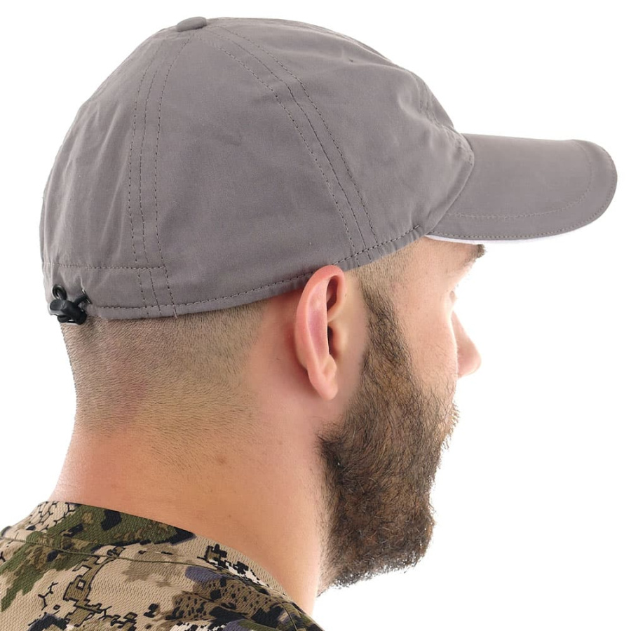 Бейсболка Элит-барьер, светло-серый-02