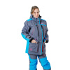 Костюм Huntsman Siberia Lady breathable до -35°С серый/голубой женский