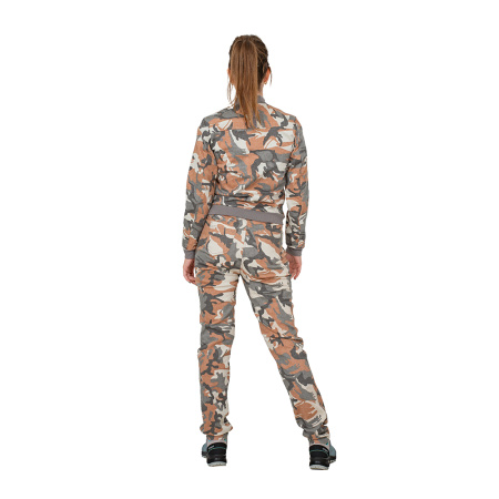 Куртка-бомбер Rosomaha Арма терракотовый камуфляж женская