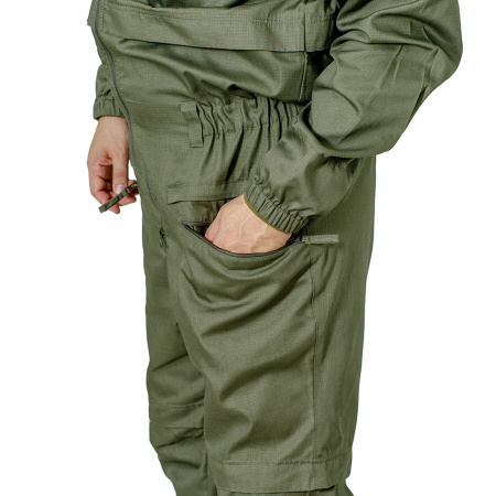 Комбинезон противоэнцефалитный Rosomaha Тайга-Проф микро рип-стоп оливковый